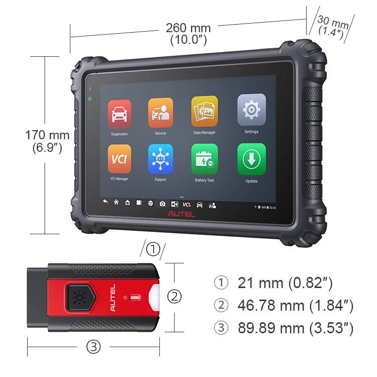 2022 New Autel Mk906PRO OBD2 Full System Scanner Support Multi-Language Diagnostic Tool OBD Scan Tool, Scanner, OBD