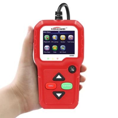 TFT Color Screen Car Diagnostic Scanner Diagnostic OBD Tools for Testing 12V Gasoline, Diesel Vehicles Made in China