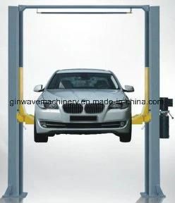 2-Post Clear Floor Car Lift with Single Side Release