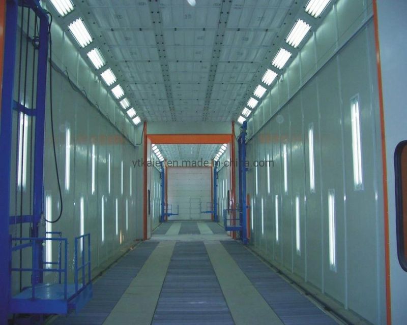 Big Bus Truck Vans Spray Paint Booth with 3D Lifting