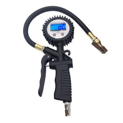 Tire Inflator Gauge with Air Chuck 100psi New Design Digital Tire Inflator Gauge