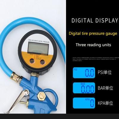 Hot Selling Good Quality Tire Inflator with Pressure Gauge