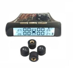 Solar Power Tire Pressure Monitoring System TPMS with External Sensors
