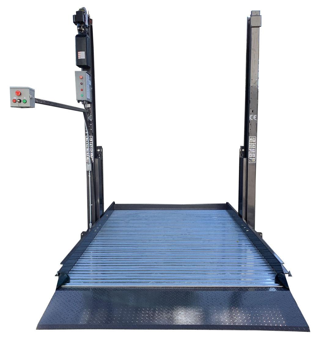 2 Level Parking Lift Car/Vehicle with Two Post Parking Solution