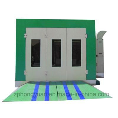 Popular Electric Type Car Spray Room with Gas Diesel Waste Oil Burner Electric Heater