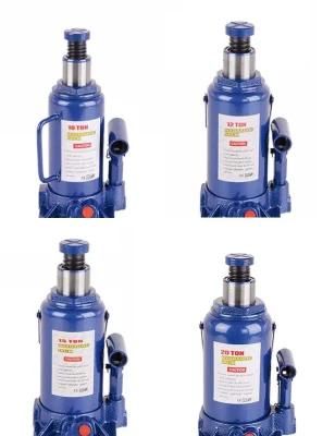 10t 12t 15t 20t Car Hydraulic Bottle Jack with Safety Valve