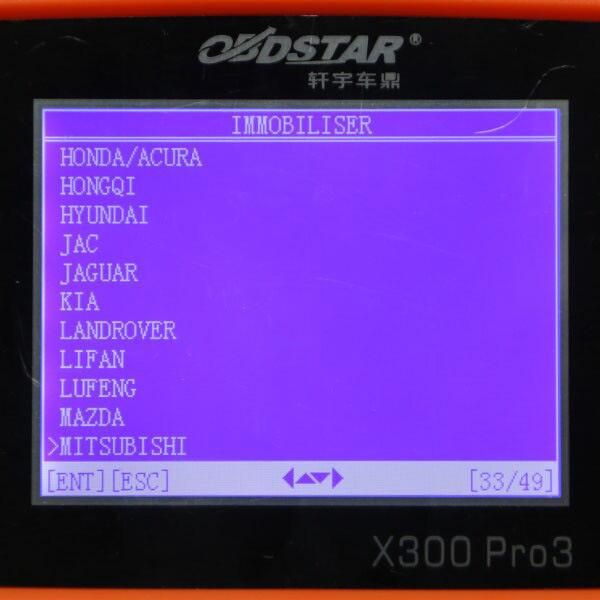 Obdstar X300 PRO3 X-300 Key Master with Immobiliser+Odometer Adjustment+Eeprom/Pic+Obdii+Toyota G & H Chip All Keys Lost