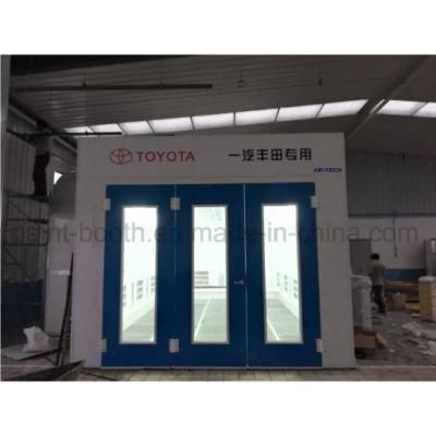 Infitech Hot Sale Auto Refinish Full Downdraft Automotive Spray Booth with Infrared Heating