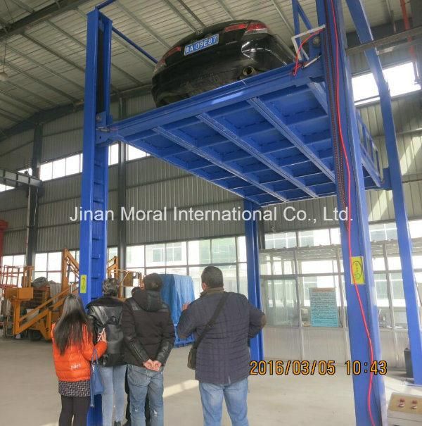 Hot Sale Four Post Auto Lift with Hydraulic System