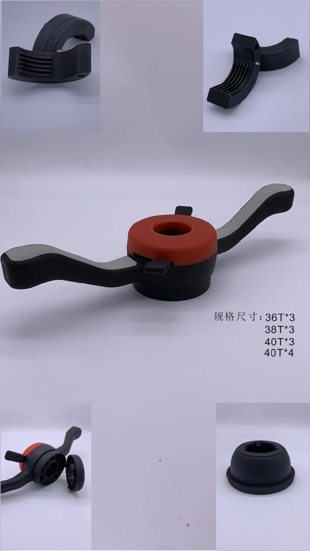 Wheel Balancer Tire Change Tool, Qiuck Release Wing Nut & Pressure Cup Hub Shaft Nut 40mm/38mm/36mm Wheel Balancer (Thread Diameter 40mm, Pitch 3mm)