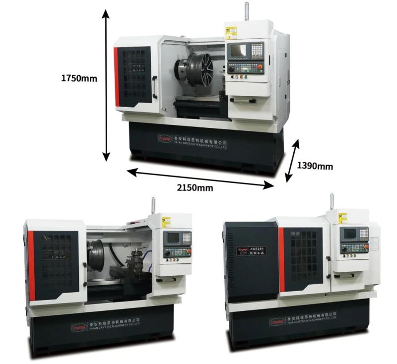 Car Alloy Wheel Rim Refurbish CNC Lathe Awr28h