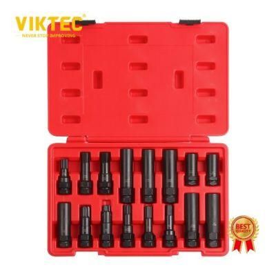 16PC Locking Wheel Nut Master Key Set From Viktec