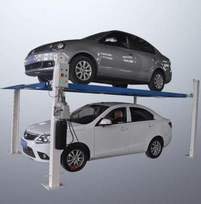 3700kgs 2 Cars Parking Garage 4 Four Post Parking Lift