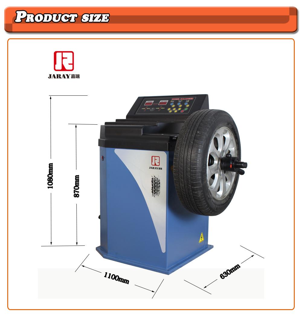 High Performance Fully Automatic Car Wheel Dynamic Balancing Machine Wheel Balancer for Repair Shop