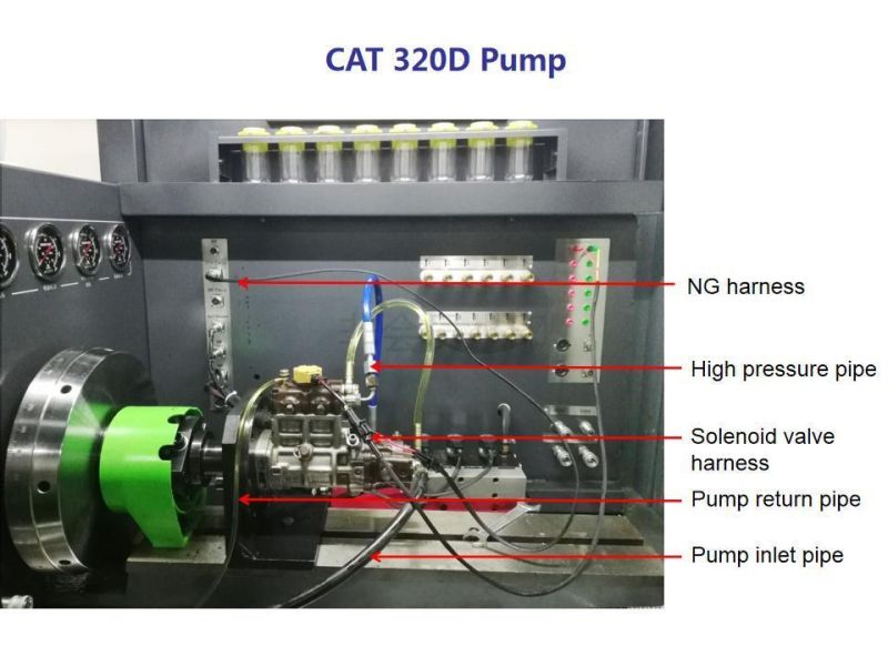 Common Rail Injector Coding Machine Diesel Fuel Injection Pump Test Bench
