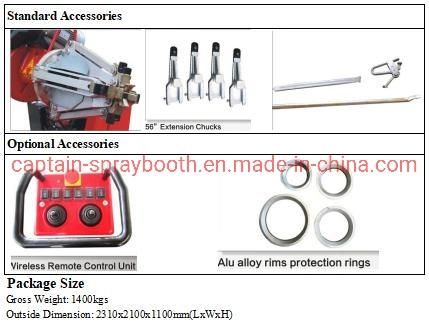 Excellent and High Quality Truck Tire Changer with Ce Certificate RS. T598