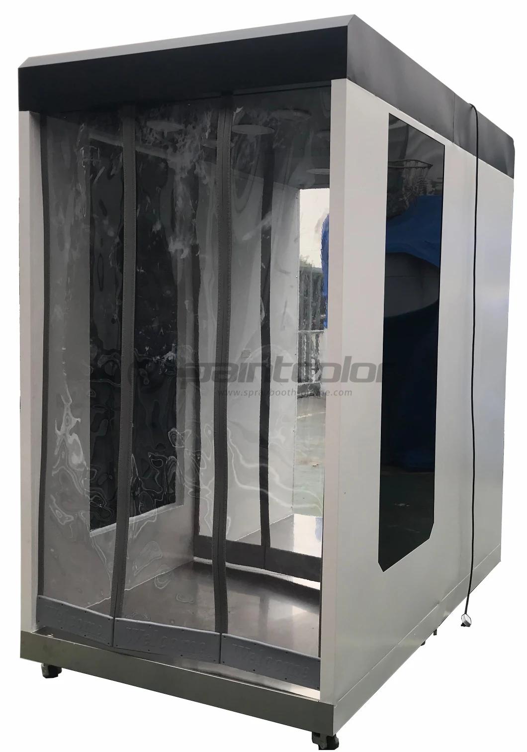 Atomization Disinfection Booth and Sanitizing Booth for Body by Harmless Disinfectant Fluid