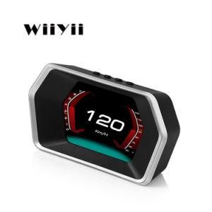 P17 OBD2 Gauge Psi Universal GPS Head up Display Muti-Function Digital TFT LCD Speedometer