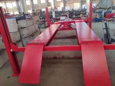 Ce Approval Four Post Wheel Alignment Car Elevator for Sale