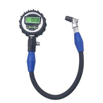 2.5 Inch Electronic Digital Tyre Pressure Gauge Checker with 45 Degree Chuck for Car, Electric Motorcycle