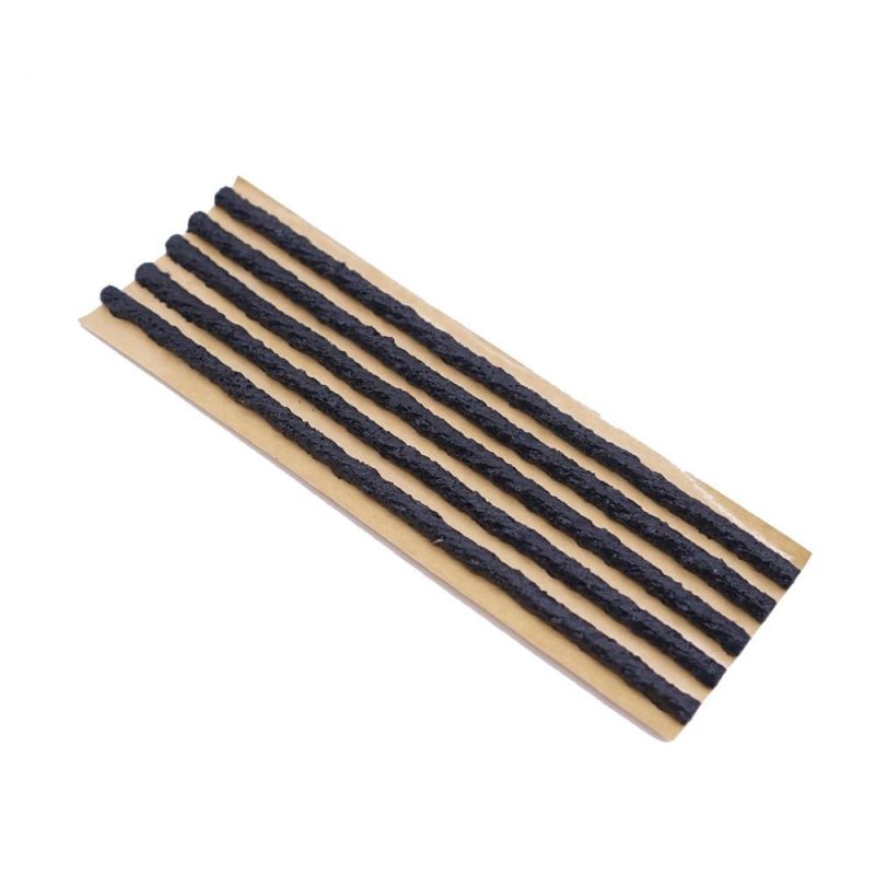 6*100mm Brown Black Tubeless Tyre Puncture Repair Strip Rubber Strip