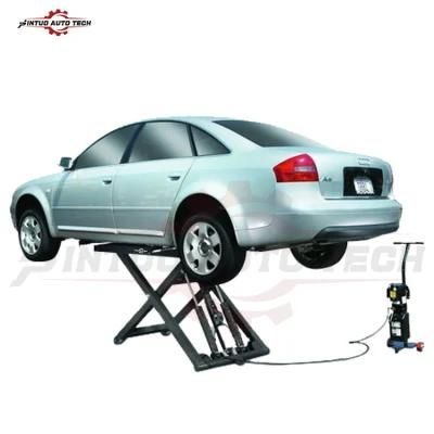 Cheap Price Vehicle Equipment Auto Scissor Lift Portable Low Rise Lift for Sale