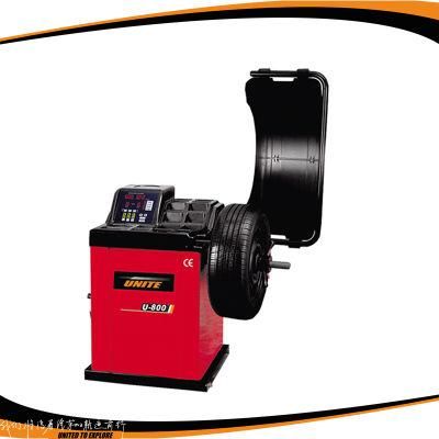 Unite Motorcycle Wheel Balancer Self-Diagnosis Wheel Balancing Machine for Workshop U-800