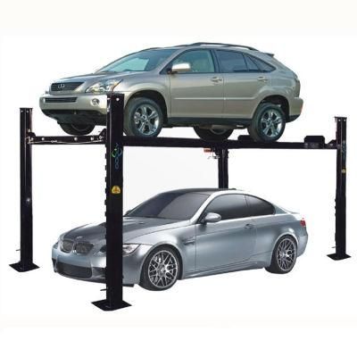 Four Post Double Stacker Car Parking Machine