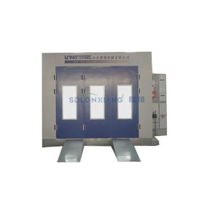 Auto Spray Painting Room Booth with Gas/Oil/Diesel/Waster Oil Burner Electric Heater