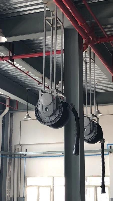Exhaust Extraction System Manual Plastic Tumbler Hose Reel Series (AA-PM500)