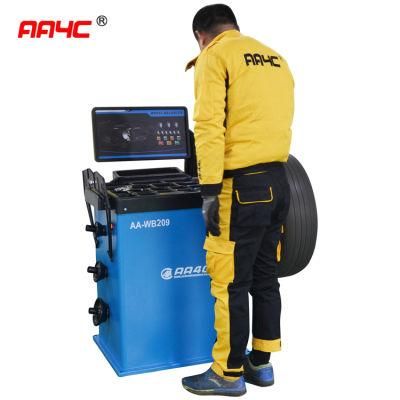 AA4c Ce Certified, High-Precision, Automatic Measurement Wheel Balancer