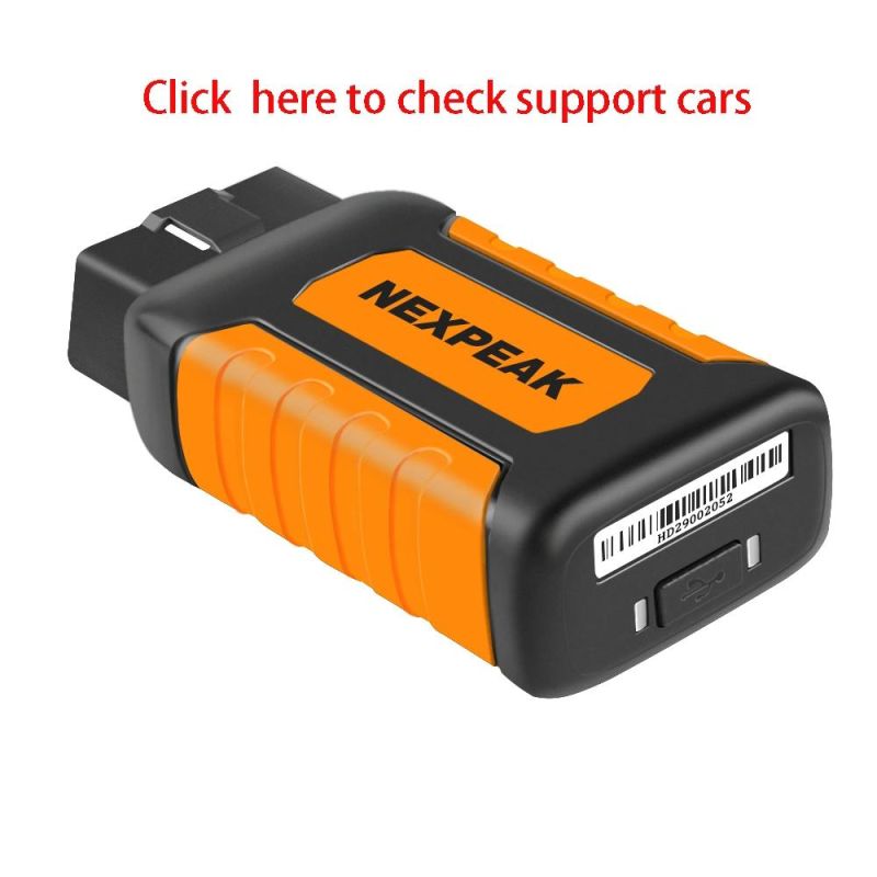 Nexpeak K1 OBD2 Car Diagnostic Scanner Tool for Auto ABS Airbag Oil Epb DPF Reset Bluetooth Full System Automotive Scanner