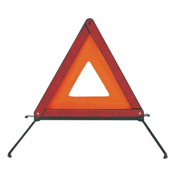 High Visibility Red Roadway Safety Car Emergency Sign Reflective Triangle Warning