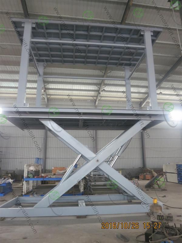 Scissor Type Inground Hydraulic Parking Car Lift