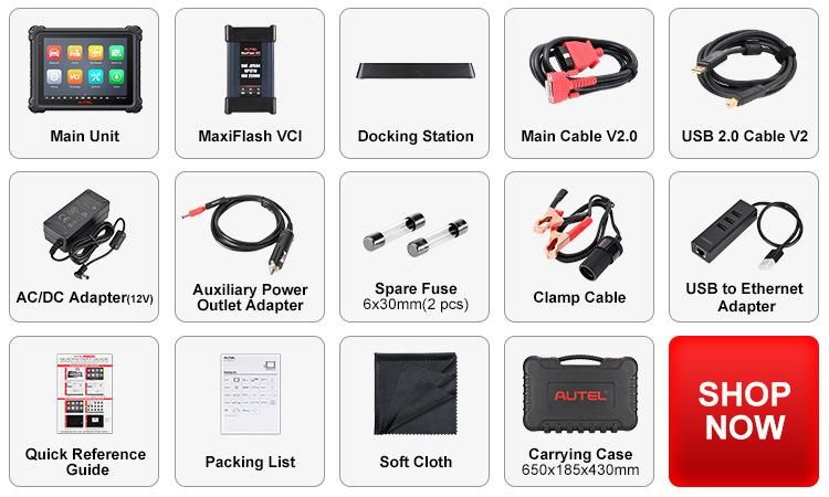 2022 New Autel Maxisys Ultra Lite Automotive Car Diagnostic Tool with Maxiflash Vci No IP Limitation Upgrade of Ms909/ Elite II