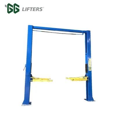 GG Lifters Two Post Clear Floor Hydraulic Car Lift
