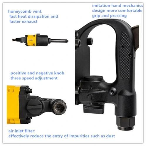 Pinless Hammer 3800n/M Car Repair Pneumatic Truck Repair Spanner 1" Air Impact Wrench