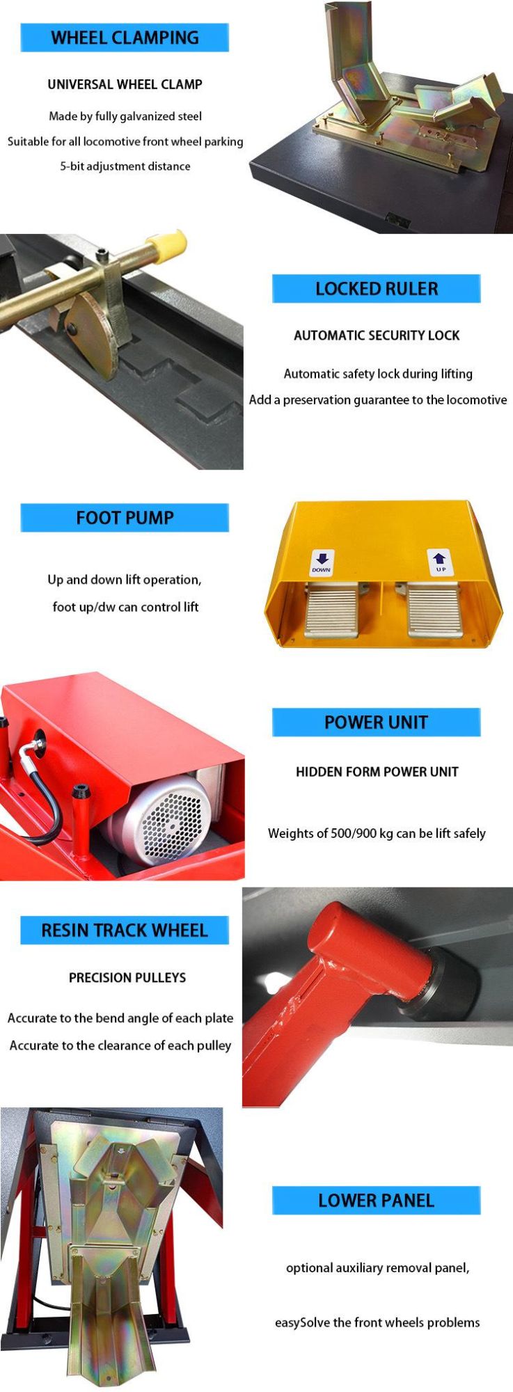 Environmental Protection Durable Various Motorcycle Lift Stand