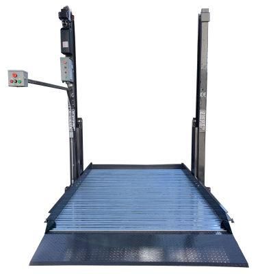 Vertical Hydraulic Two/2 Post Car Parking/Park Lift with CE Certificate