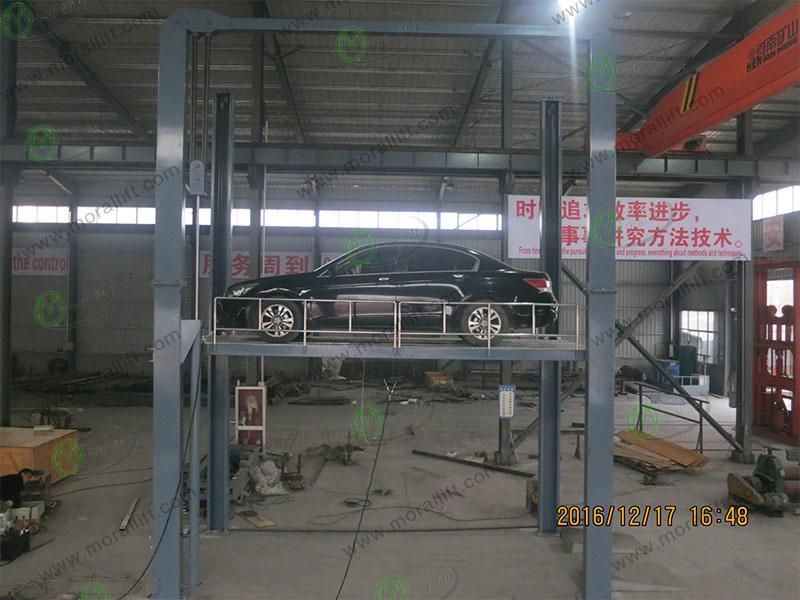 4 Post Car Lift Platform with Lifting Capacity 3000kg
