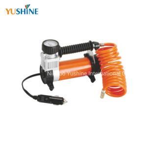 12V Smart Tire Inflator Car Air Compressor Pump with PU Hose