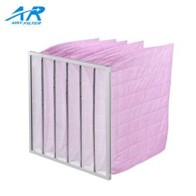 Long Lifetime Non-Woven Pocket Fine Air Filter for Electronics Factory