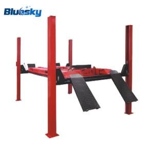 220V Hydraulic Car Lifts Bridge for Home Garages