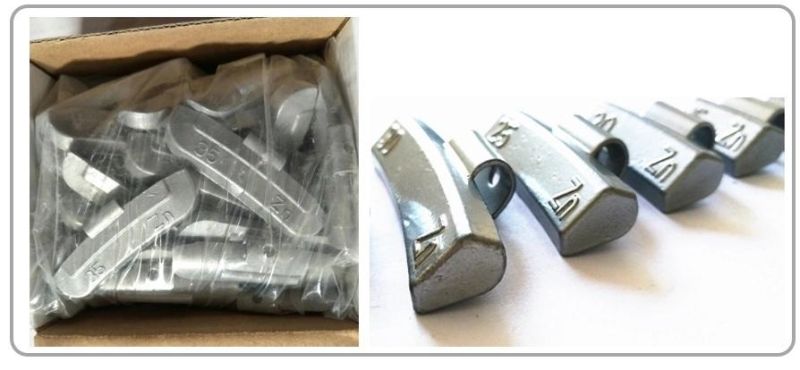 Alloy Rim Steel Rim Plastic Coated Clip on Wheel Balance Weights
