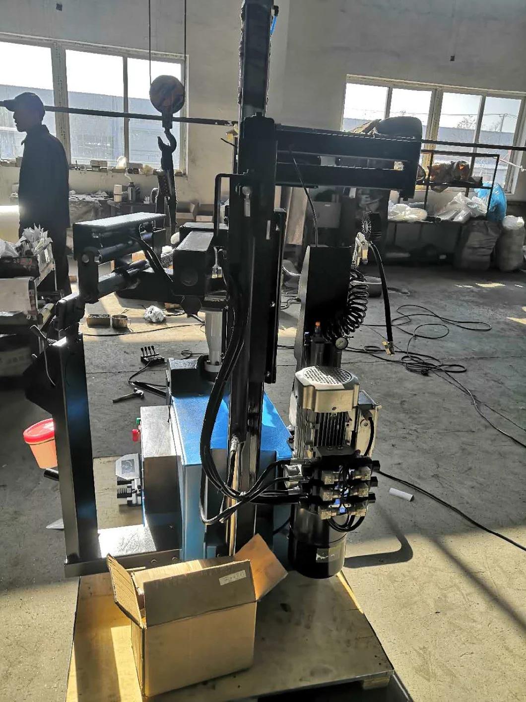 Touchless Hydraulic Car Tire Changer Used in Tire Service Workshop