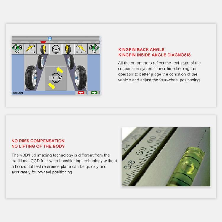Wheel Alignment Wheel Balancer Automatic Tyre Wheel Balancer Alignment and Balancing Machine