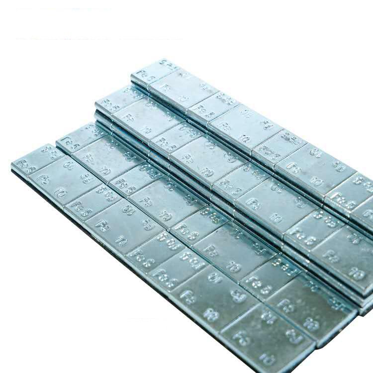 Hot Sale Auto Tools/Car Accessories/Auto Accessory for Zinc/Zn Adhesive/Stick on Wheel Balance Weights (5+10) G*4