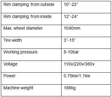 Equipment for Car Workshop Machine Tire Changers Balancer