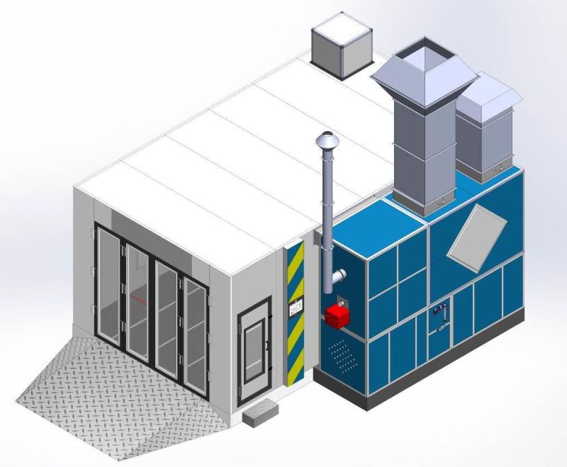 AA4c Spray Booth with Heat Recovery