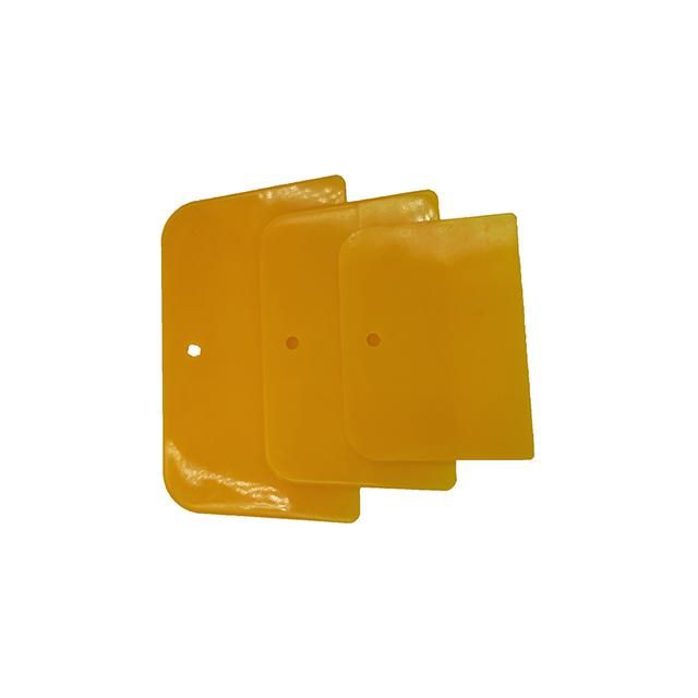 Yellow Plastic Adhesive Car Body Filler Spreader